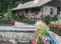 Traditional houses - Morzine - French alps