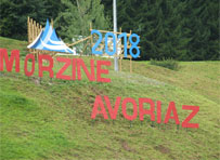 Winter Olympics 2018 - Morzine - French alps