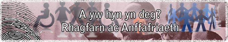 Rhagfarn ac Anffafriaeth