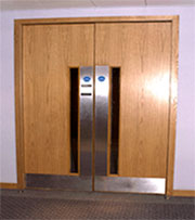 Closed Fire Doors