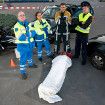 Emergency Services Team at road accident