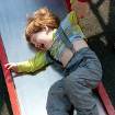 Toddler having tantrum