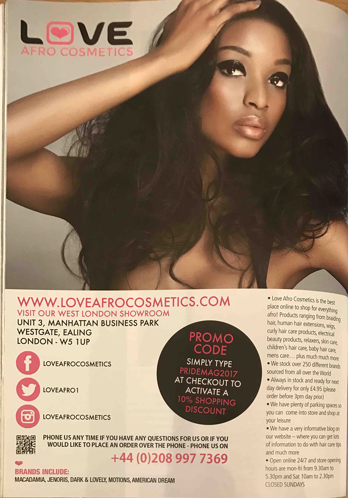 Pride Advert