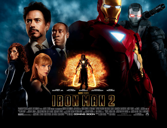 Iron man 2 poster