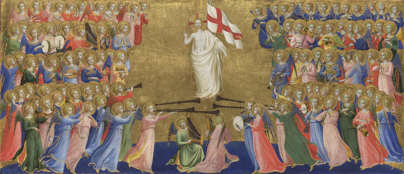 Christ Glorified in the Court of Heaven