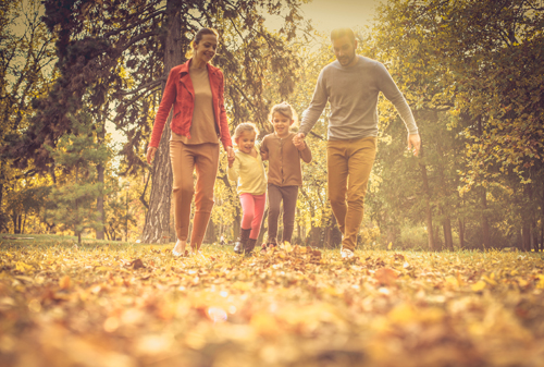 Family walk