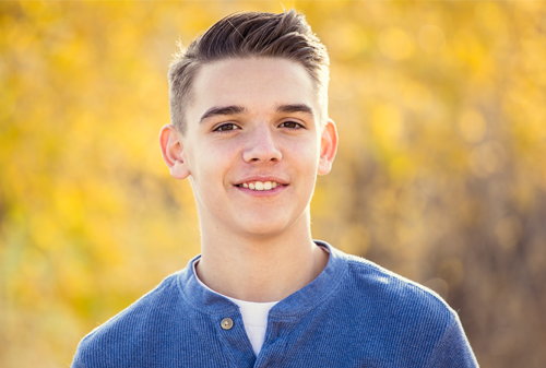 Teen boy