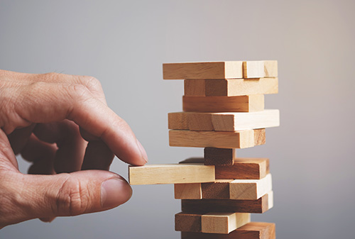 Jenga boardgame