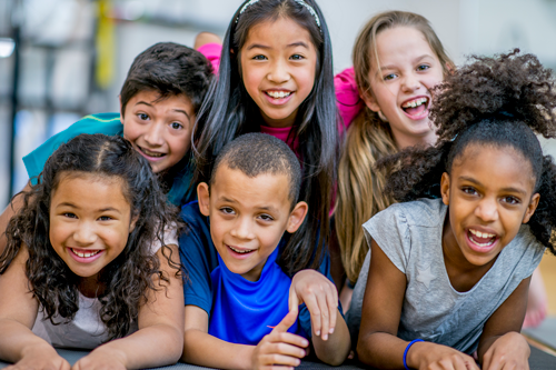 Group of children