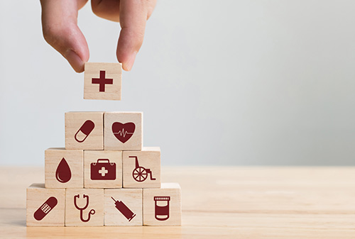 Health care blocks