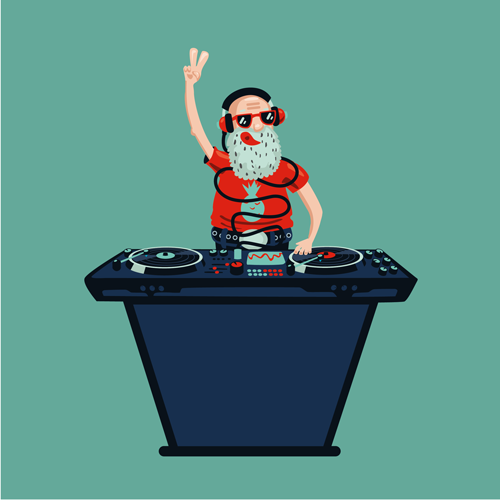 Elderly DJ