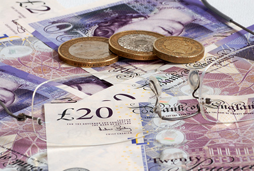 Pounds and notes