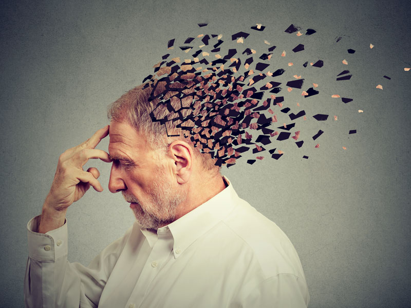 Forgetful man
