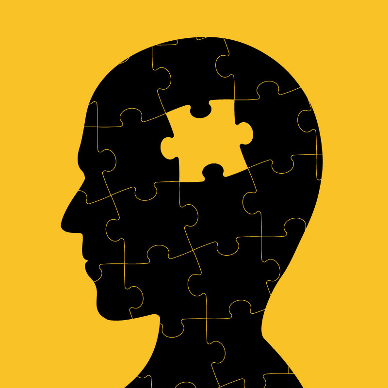 Human head puzzle
