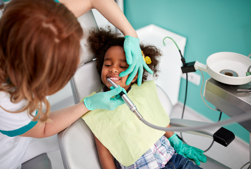 Child dentist appointment