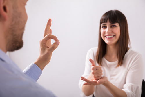 Sign language