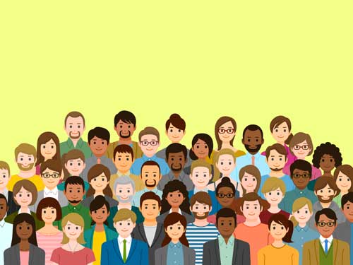 Diverse group of people
