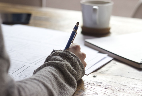 Completing paperwork
