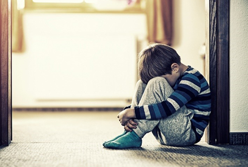Unhappy child