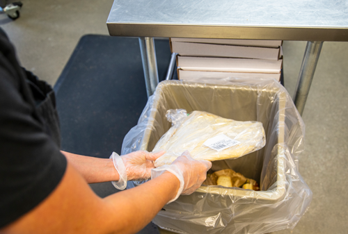 Safe disposal of food waste