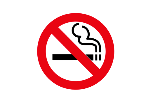 No smoking sign