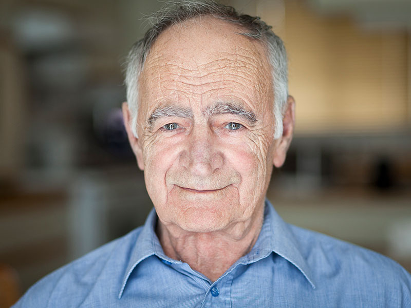 A senior citizen