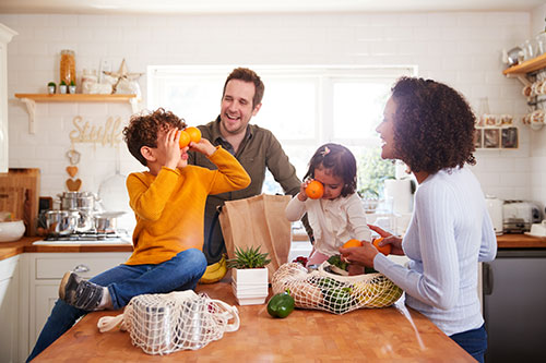 Family home from sh