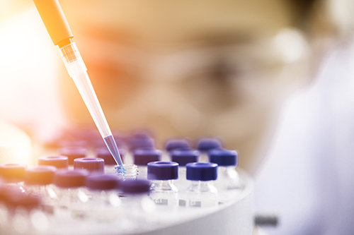 Chemist in laboratory
