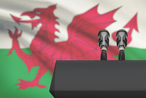 Welsh Fflag