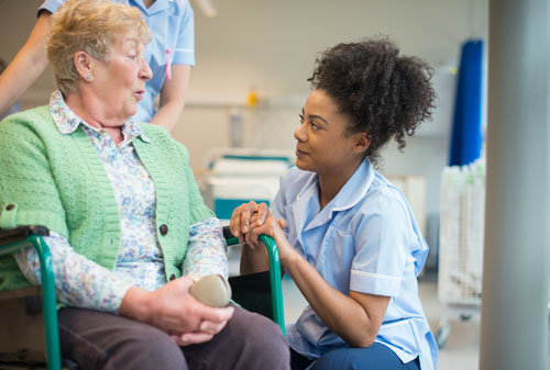 patient in hospital