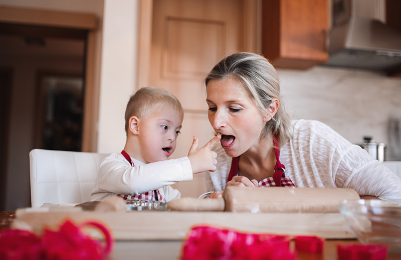 Mother and child