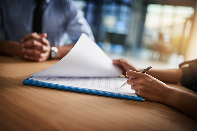 Compelting paperwork