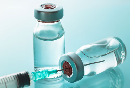 Syringes and vials