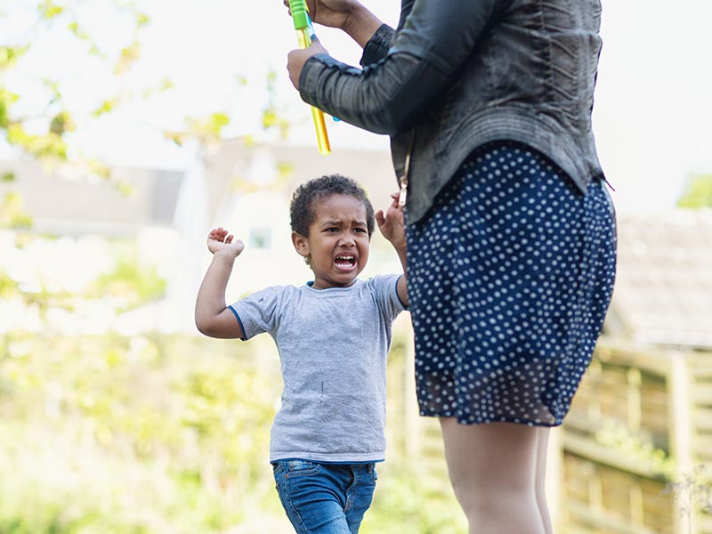 Angry child