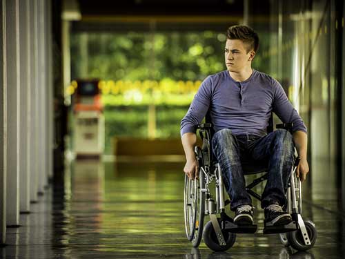 Man in Wheelchair