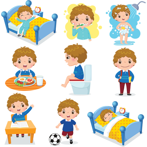 Child daily routine