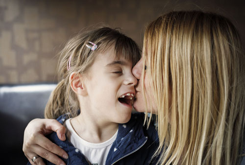 Mother and daughter