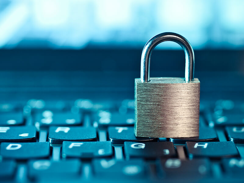 Locked keyboard