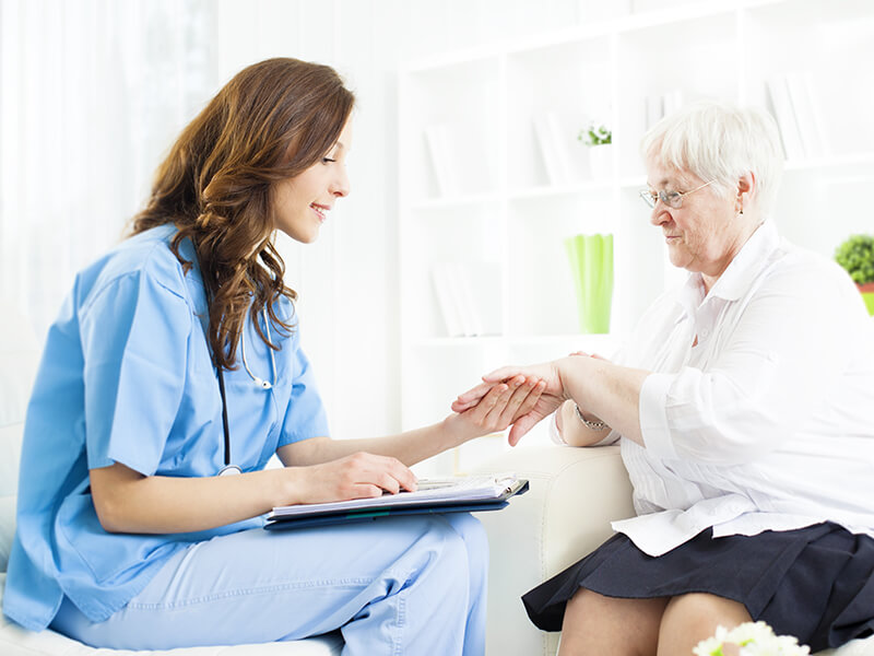 Doctor checking patient exported