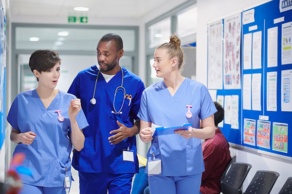 Public Health - image of a a medical team
