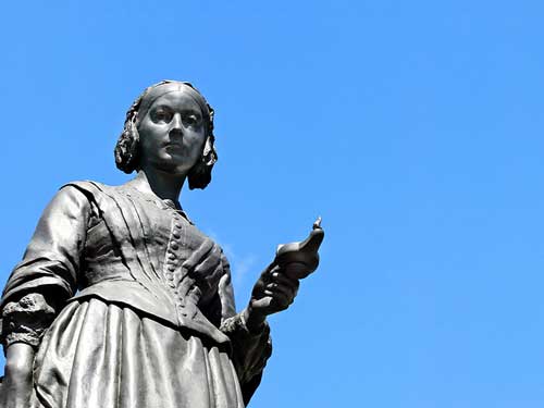 Florence nightingale statue