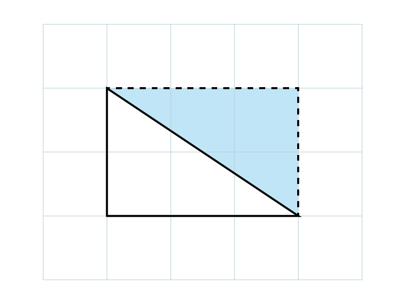 Triangle Split In Half Blended Learning
